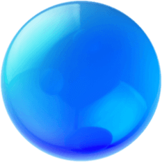 blue ball