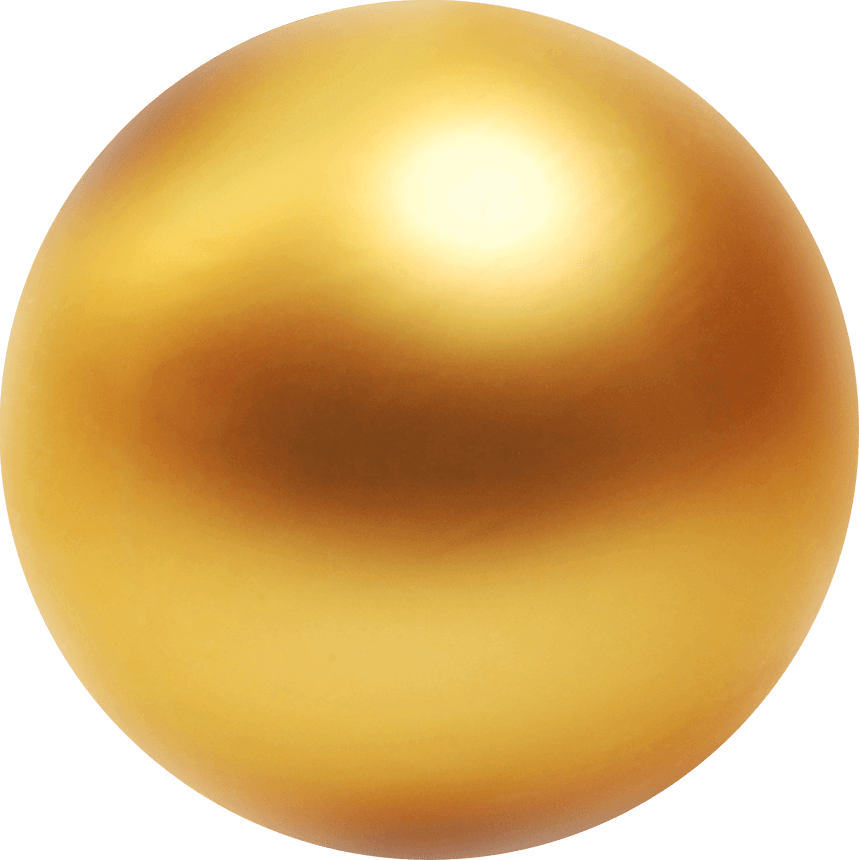 Средний золотой шар